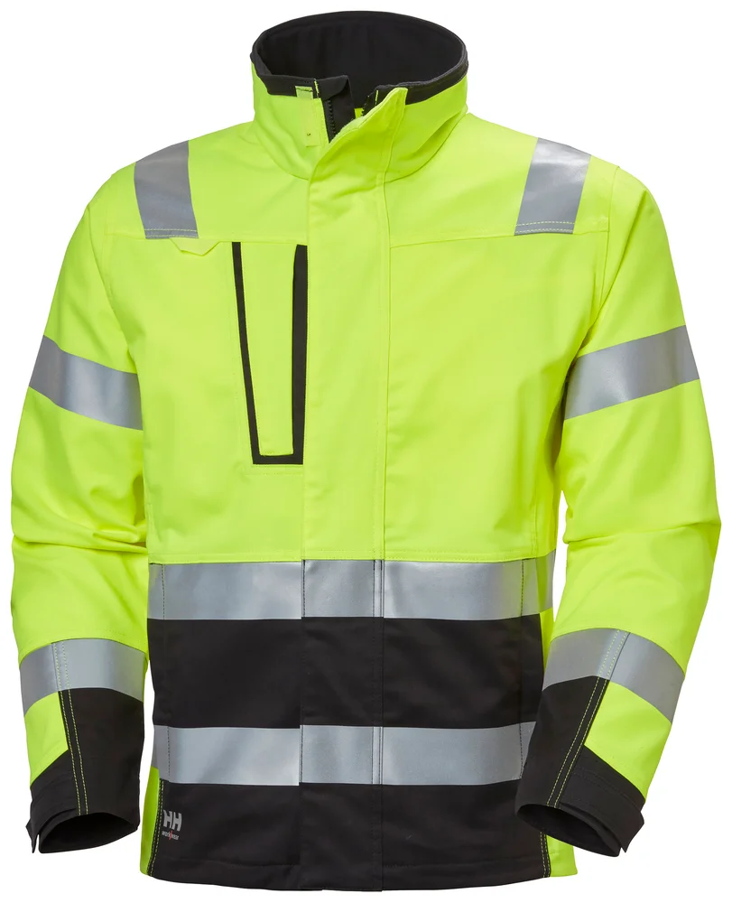 JAKKE 77220 GUL/KOKSGRÅ 2XL v:3815303