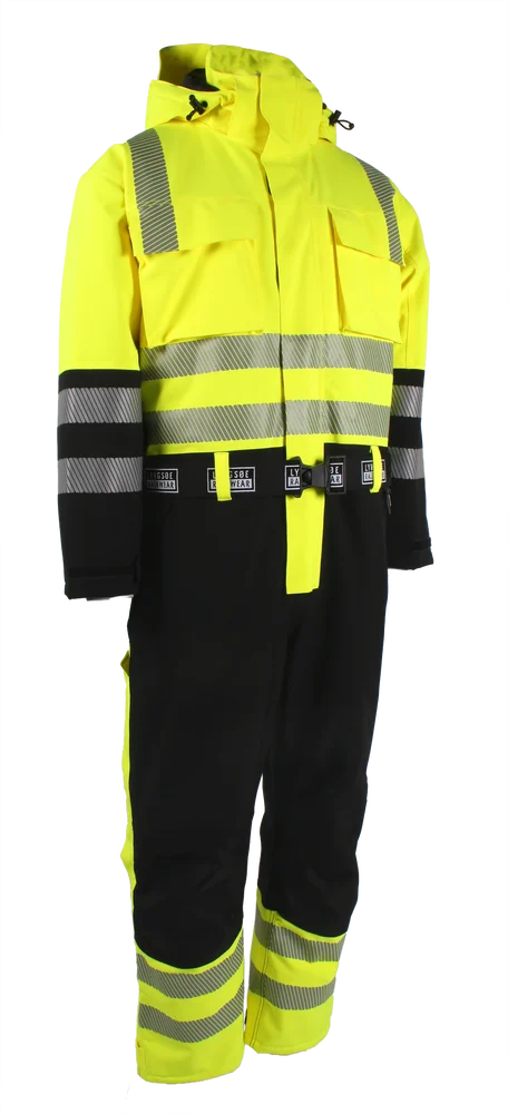 VINTERKJELEDRESS 4WS GUL/SVART M v:1314151
