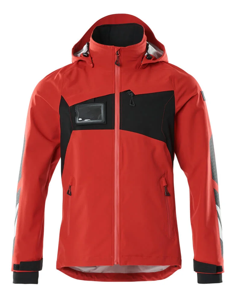 Skalljakke 18001 rød/svart 2xl vanntett v:8352240 Skalljakke 18001 rød/svart 2xl vanntett v:8352240