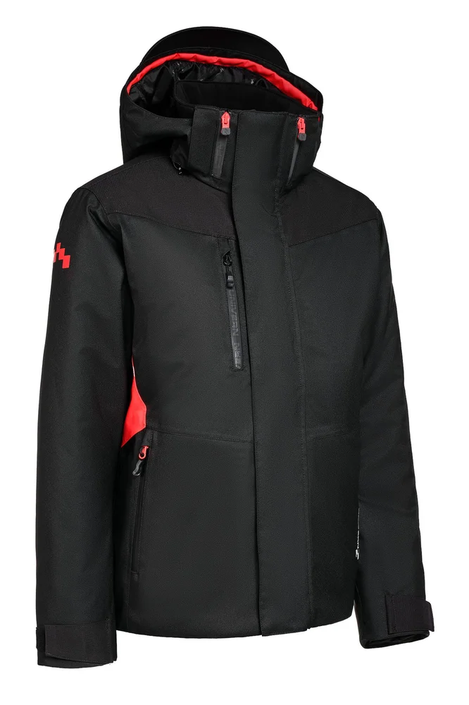 VINTERJAKKE 8356 PROTEC DAME SVART/RØD v:5418070 VINTERJAKKE 8356 PROTEC DAME SVART/RØD v:5418070