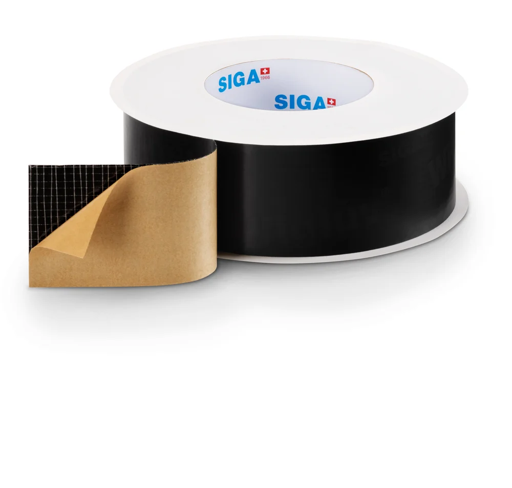 Tape Wigluv 60 Utvendig vindtetting 40mx60mm Svart - SIGA v:5803992