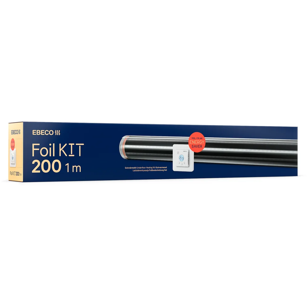 EBECO FOIL KIT 1M X 10M 65W/M2 v:1386947