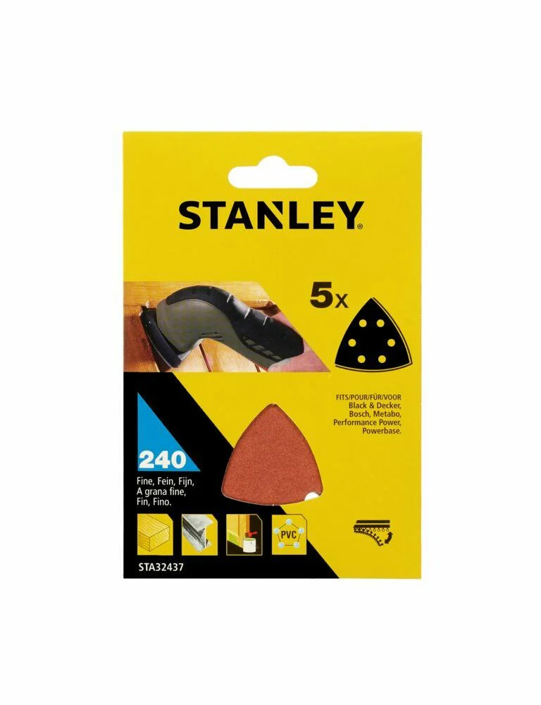 Stanley STA32437 Delta slipepapir 5-pk v:6932937