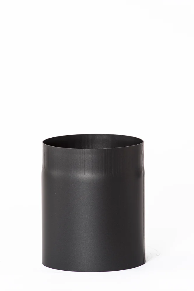 RØKRØR Ø125X150 SORT LAKK 2,0MM v:3474317