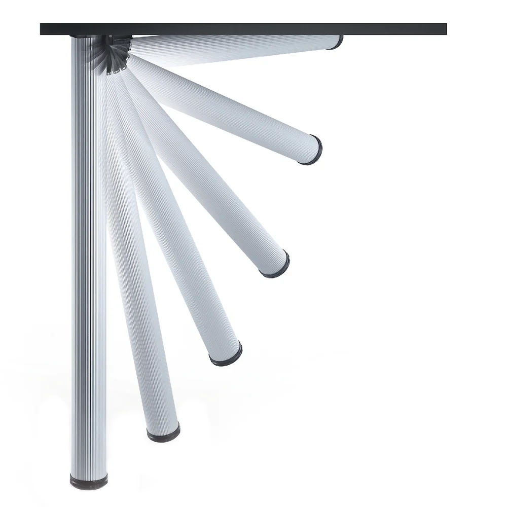 THEOFILS BORDBEN SAMMENLEGGBART 656 70 CM KROM v:6269596