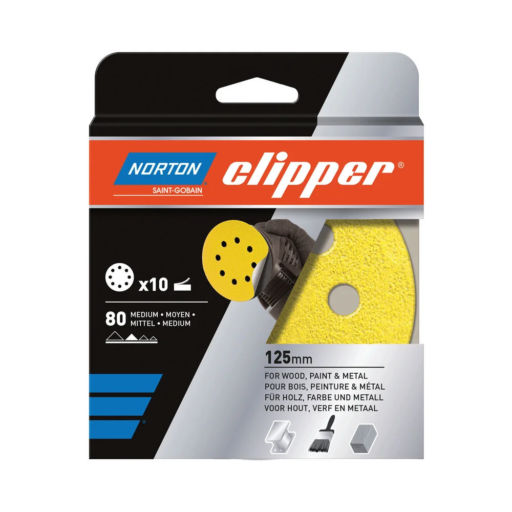 Rondell slipepapir 125 mm K80 v:6951270