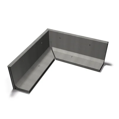 L-ELEMENT 4 KN HJØRNE 600 MM GRÅ v:2535466