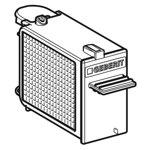243.970.00.1 Geberit Filterkassett 3106774 243.970.00.1 Geberit Filterkassett 3106774