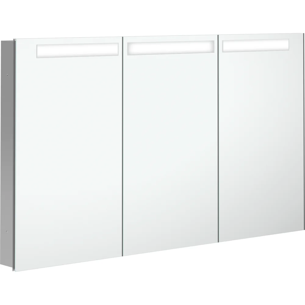 VILLEROY & BOCH MY VIEW IN SPEILSKAP TIL INNBYGGING MED LYS 130 X 74 CM v:1629790
