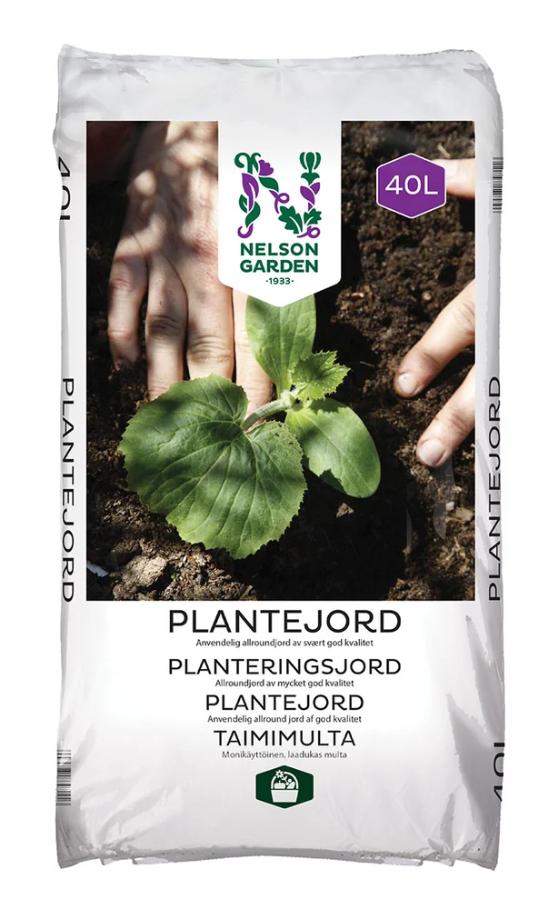 Nelson Garden plantejord 40 liter | Til krukker, bed og drivhus v:2563145