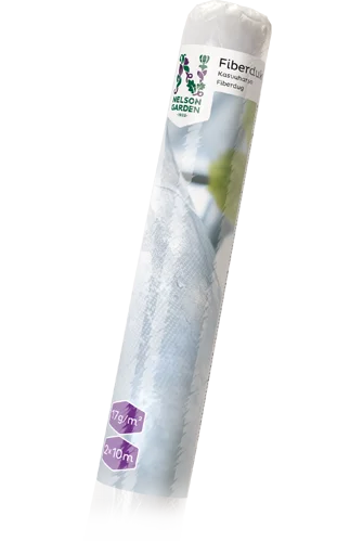 FIBERDUK 2X10 M RULL HVIT v:5221404